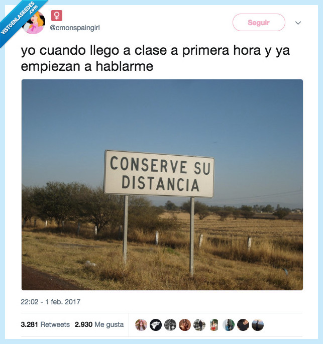 distancia,conservar,hablar